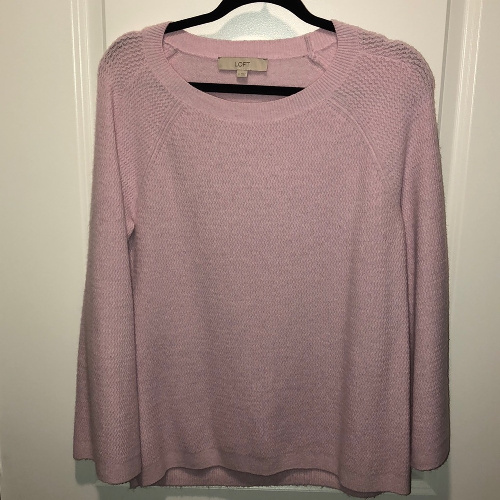 Pink loft sweater